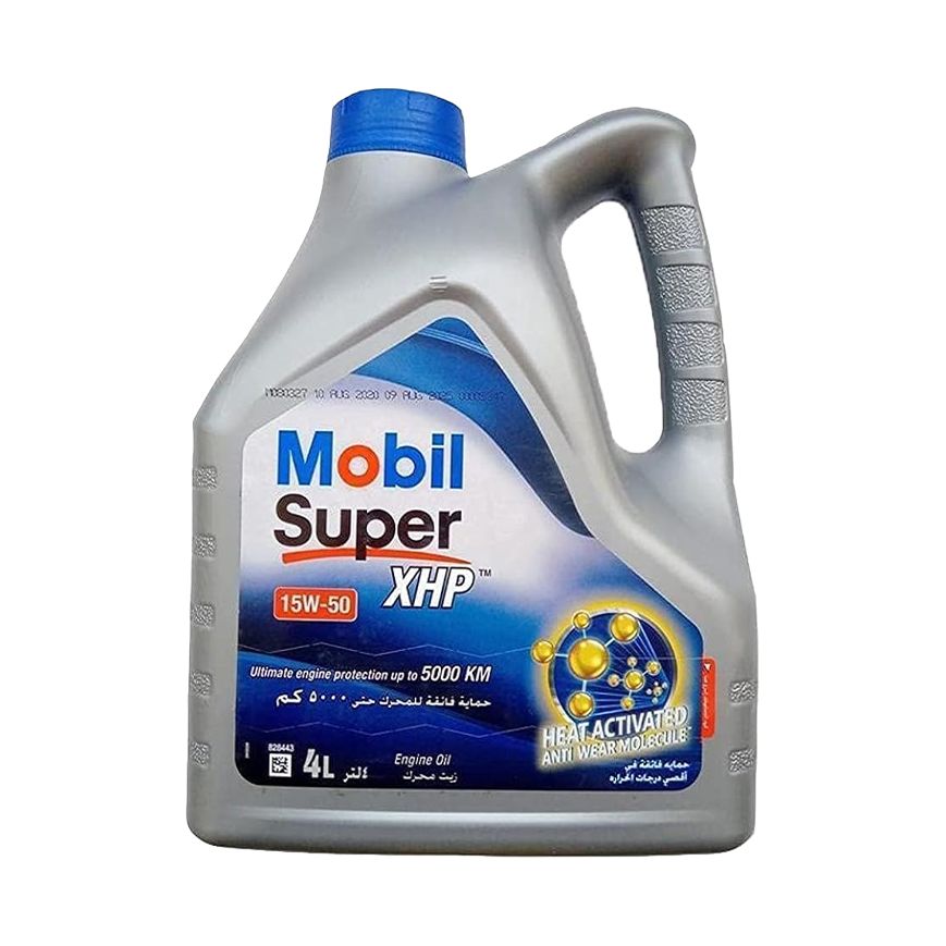 Mobil Super - 15W-50 - 4 L - 5000 km