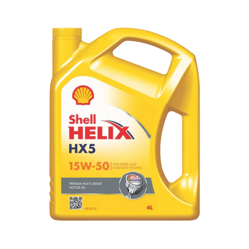 Shell Helix HX5 - 15W-50 - 4 L - 5000 km