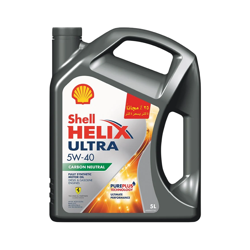 Shell Helix Ultra - 5W-40 - 5 L - 10000 km